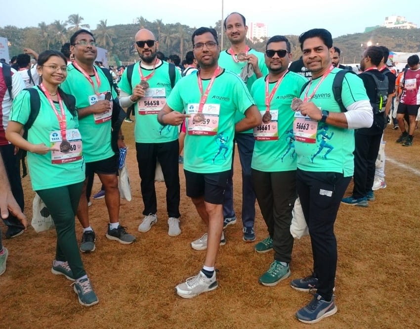 Ayvens at Tata Mumbai Marathon 2025