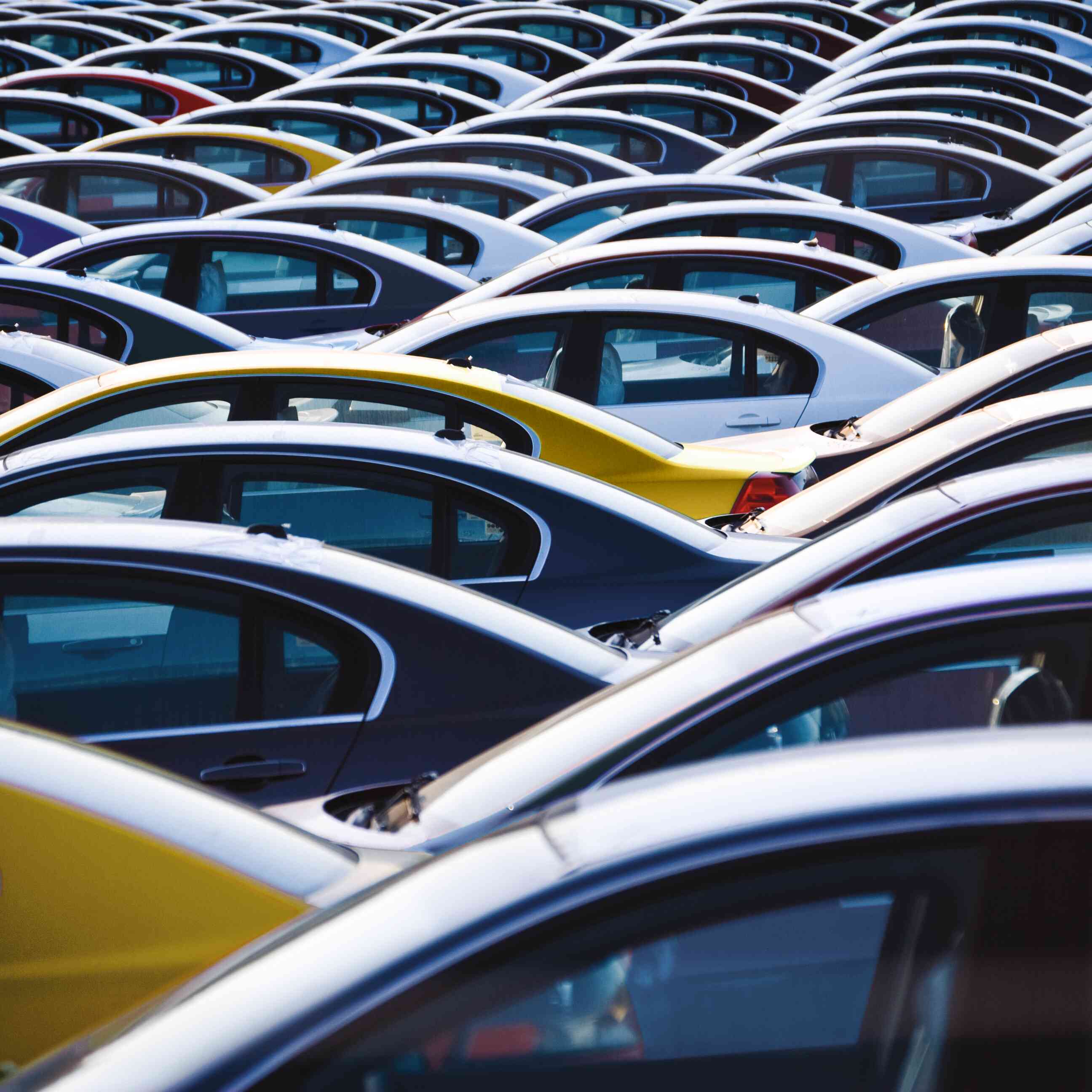 Cars parked