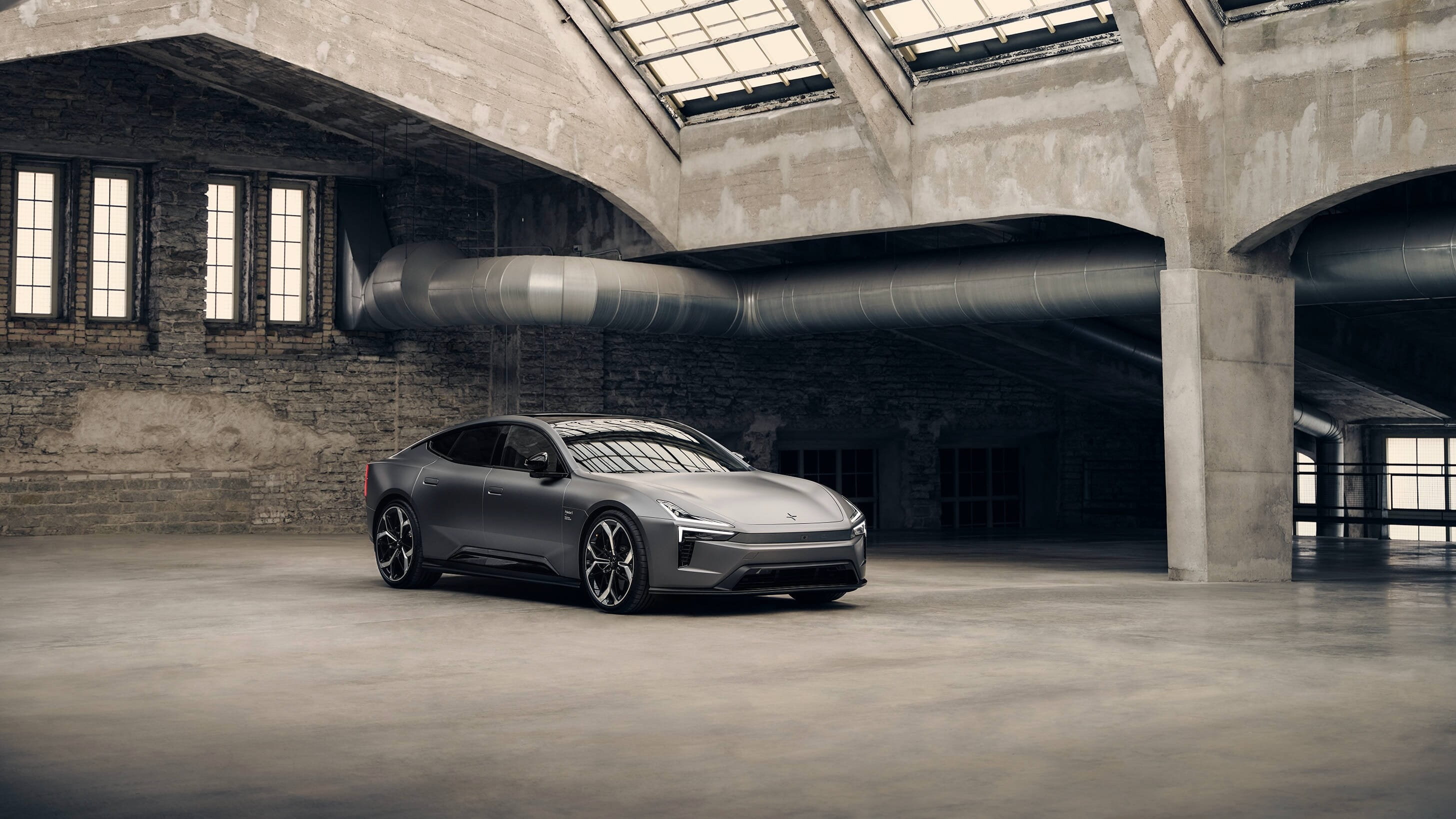 Polestar 5 film set