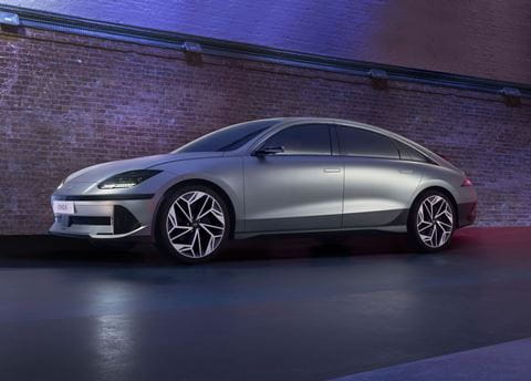Hyundai Ioniq 6 Paragraph Hyundai IONIQ 6 side
