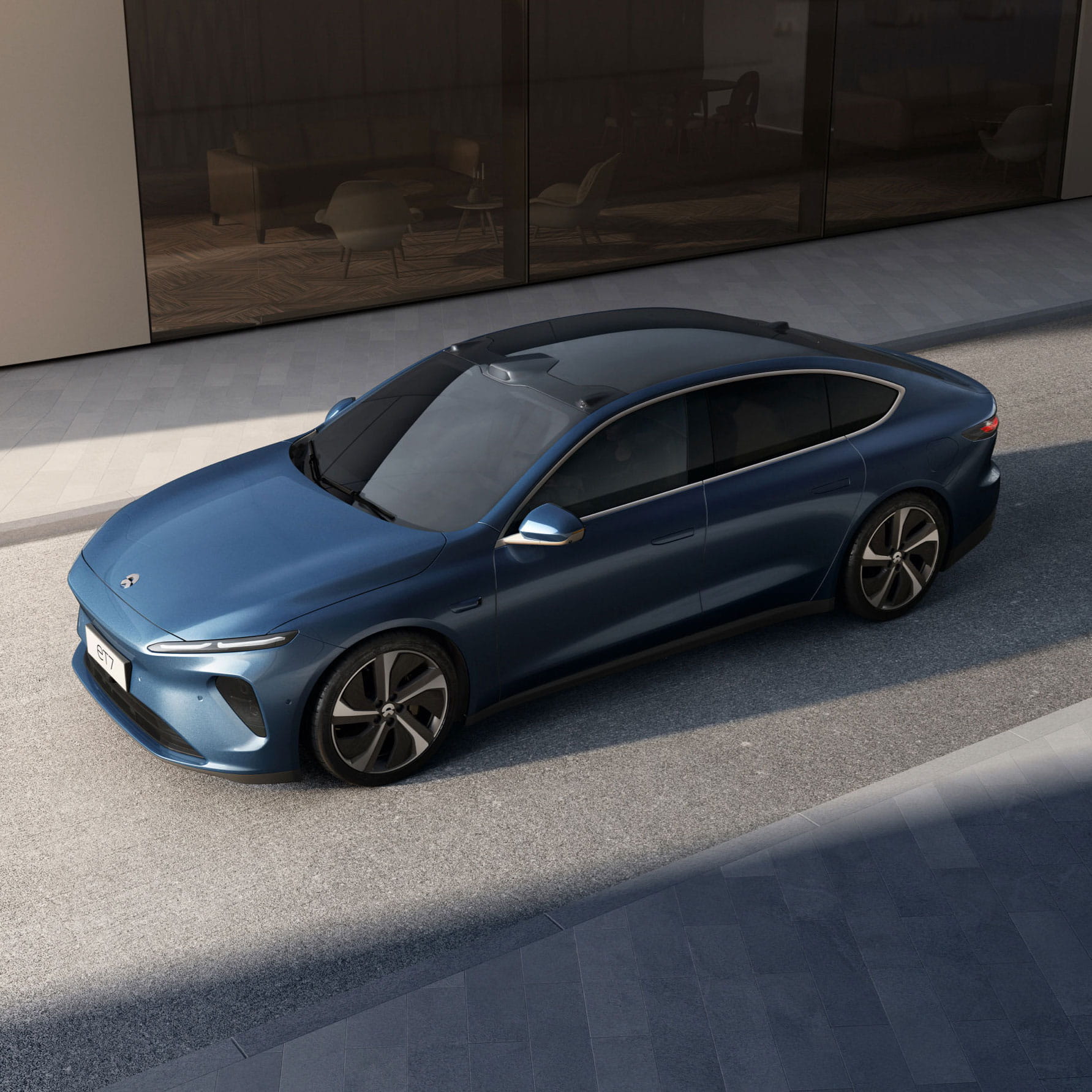 NIO ET7 front crop