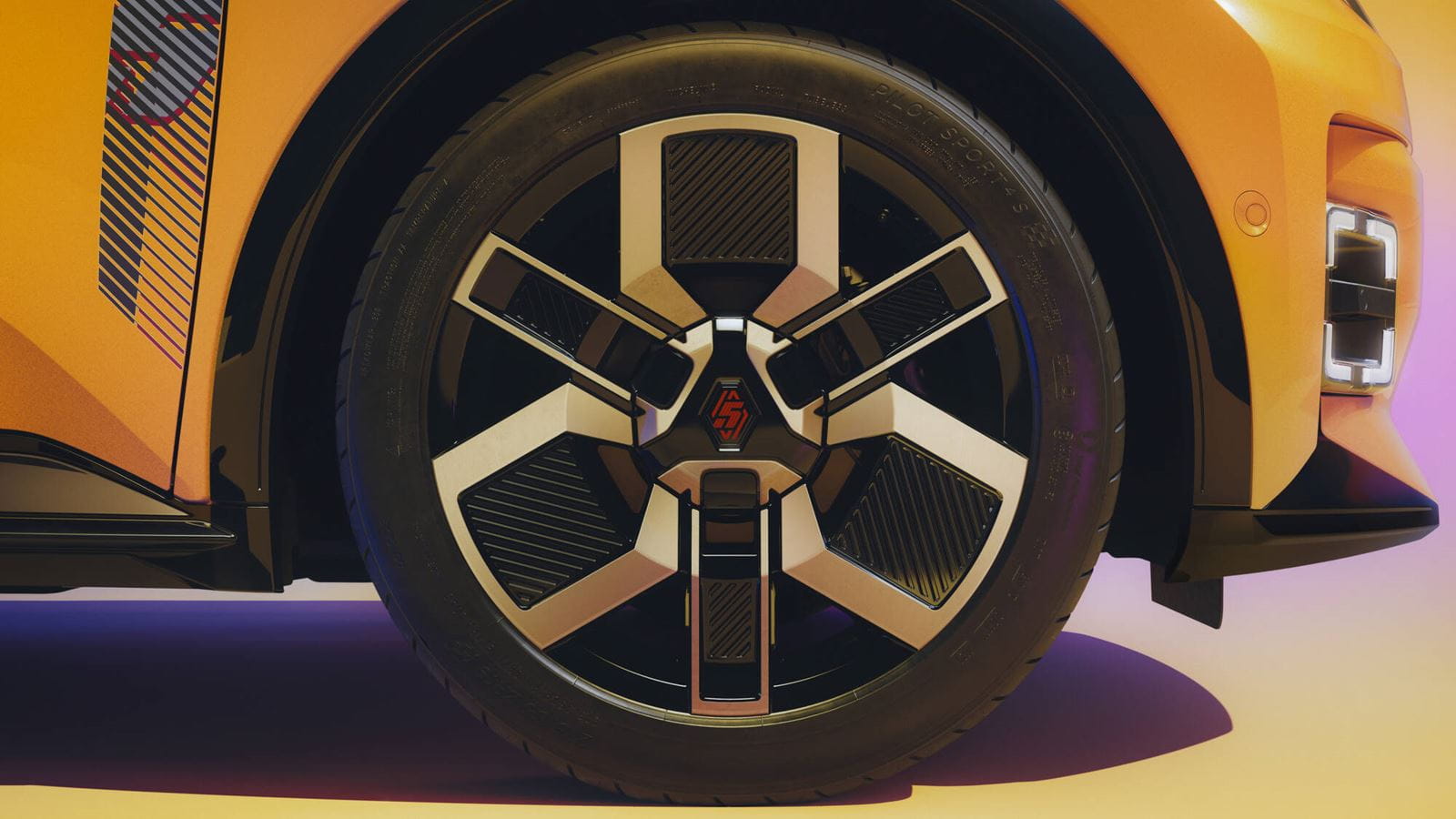 5 E-Tech electric wheel details